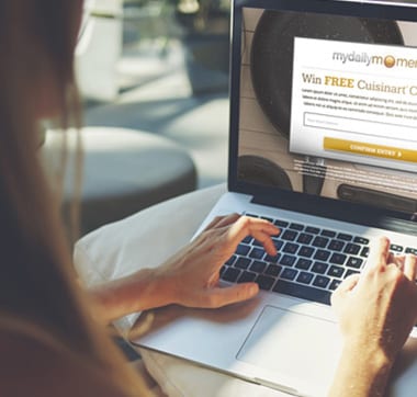 Millions of consumers are converted to clients annually - constant campaign optimization means high lead gen CTR